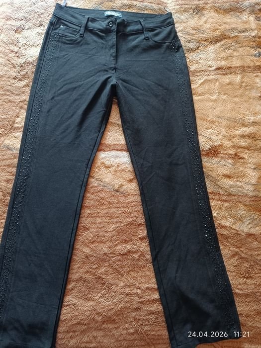 Femme Pantalon Noir 44