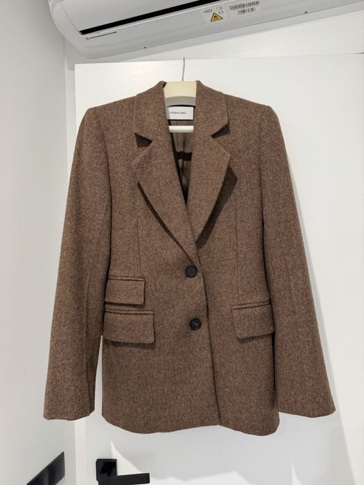 Women Salvatore Ferragamo Blazer Brown