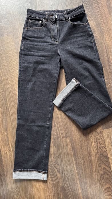 Мужской Peserico Джинсы Чёрный Джинс 38