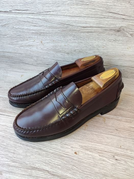 Herren Sebago Absätze Braun Leder 41
