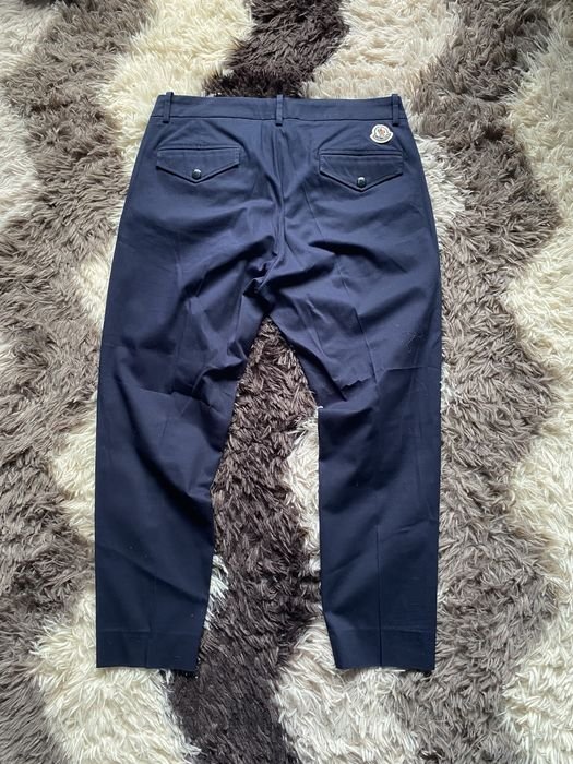 Uomo Moncler Pantaloni Blu Navy M