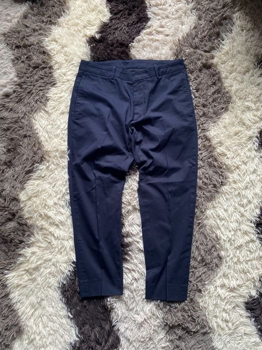 Uomo Moncler Pantaloni Blu Navy M