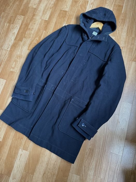 Men CP Company Coat Navy Wool 42