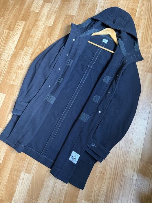 Men CP Company Coat Navy Wool 42