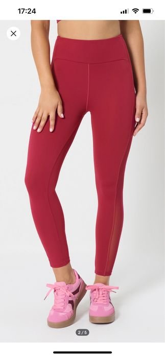 Femme Sinsay Pantalon Rouge Polyester 38