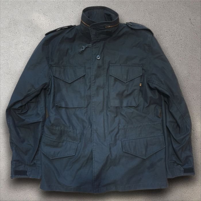 Мужской Alpha Industries Винтажная Куртка Чёрный