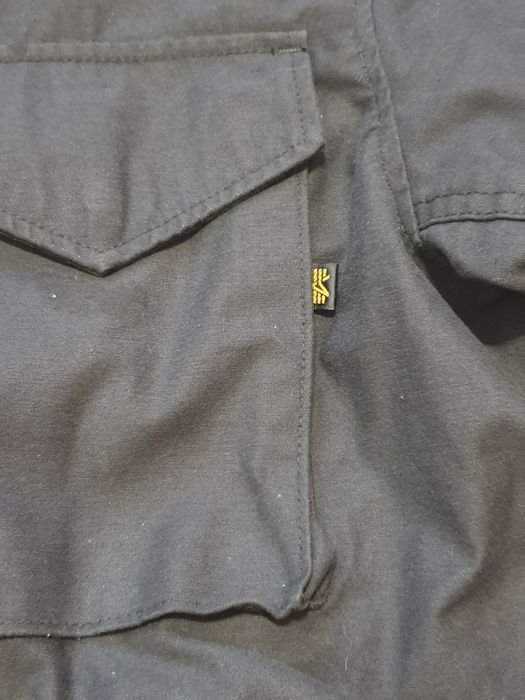Мужской Alpha Industries Винтажная Куртка Чёрный