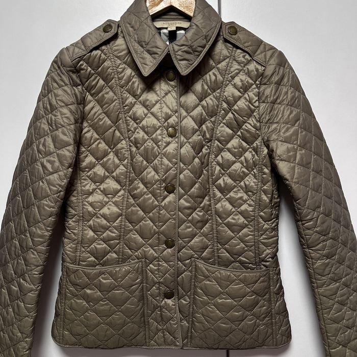 Femme Burberry Brit Coupe-vent Kaki 36