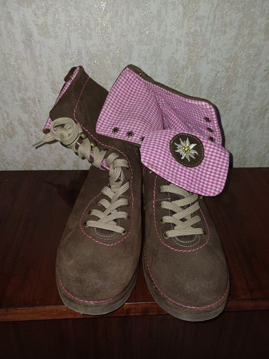 Uomo Stivali Multicolore Camoscio 42