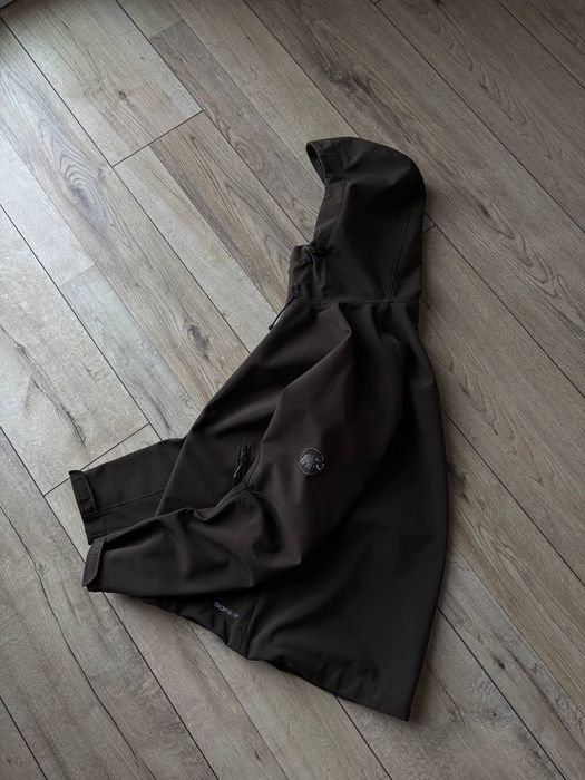 Homme Mammut Softshell Marron