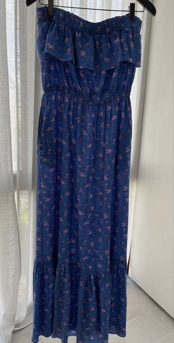 Women Dress Navy Other Material 36