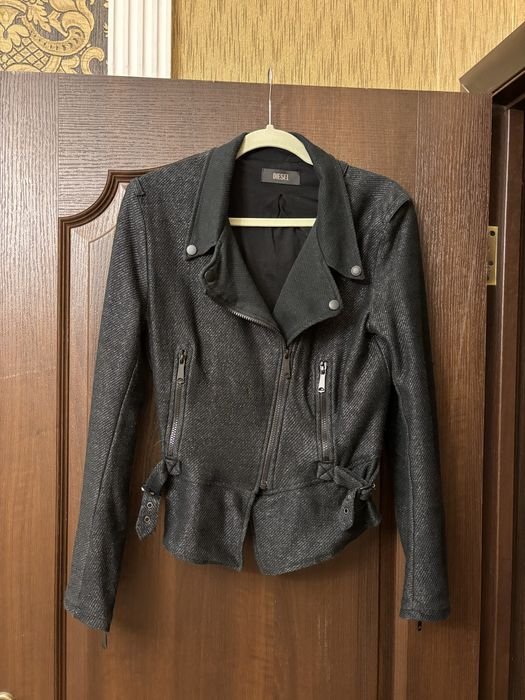 Femme Diesel Veste Noire 40