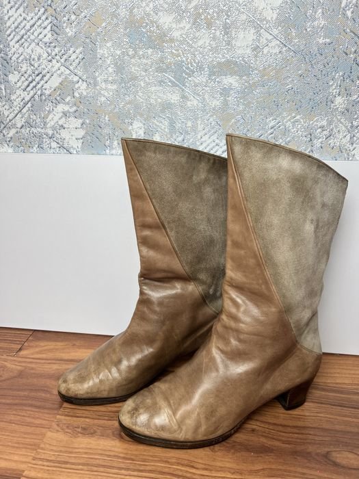 Damen Celine Stiefel Braun Leder 39