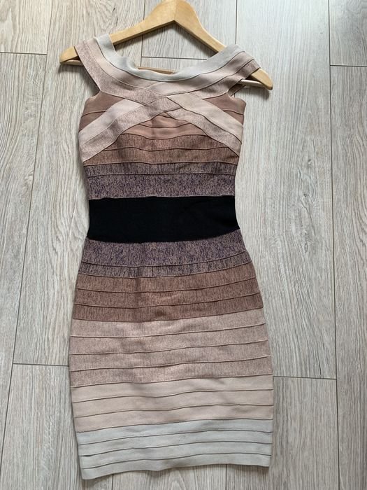 Women Dress Multicolor Wool 36