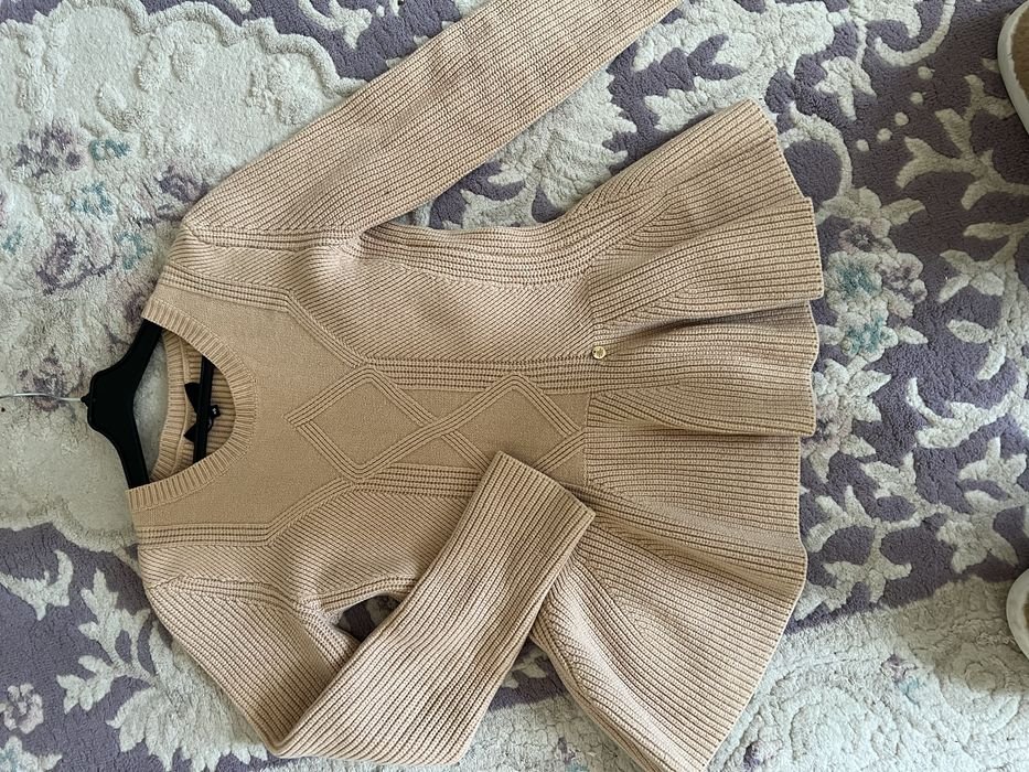 Women Elisabetta Franchi Sweater Beige 36