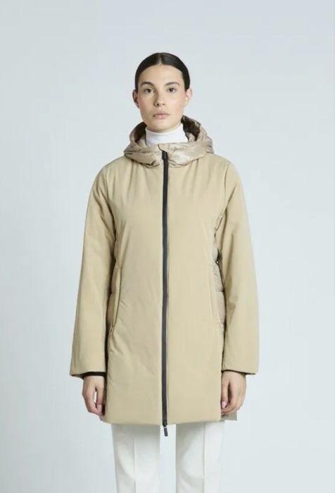 Donna Giacca Primaverile Beige 36