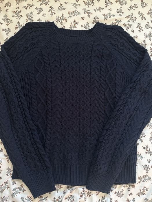 Women Sweater Navy 38