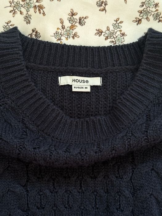Women Sweater Navy 38