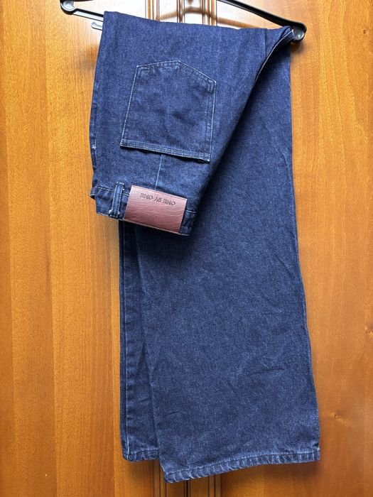 Femme ONE BY ONE Jeans Bleu Marine Denim EUR 38