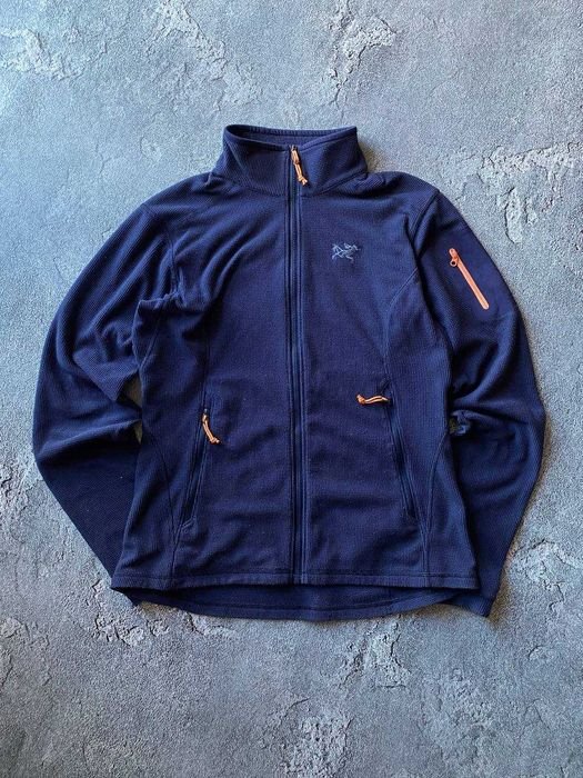 Uomo Arcteryx Fleece Blu Navy 38