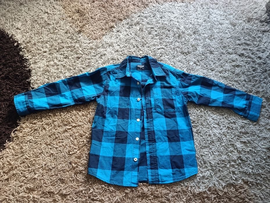 Femme Chemise Bleu Marine Coton Autre