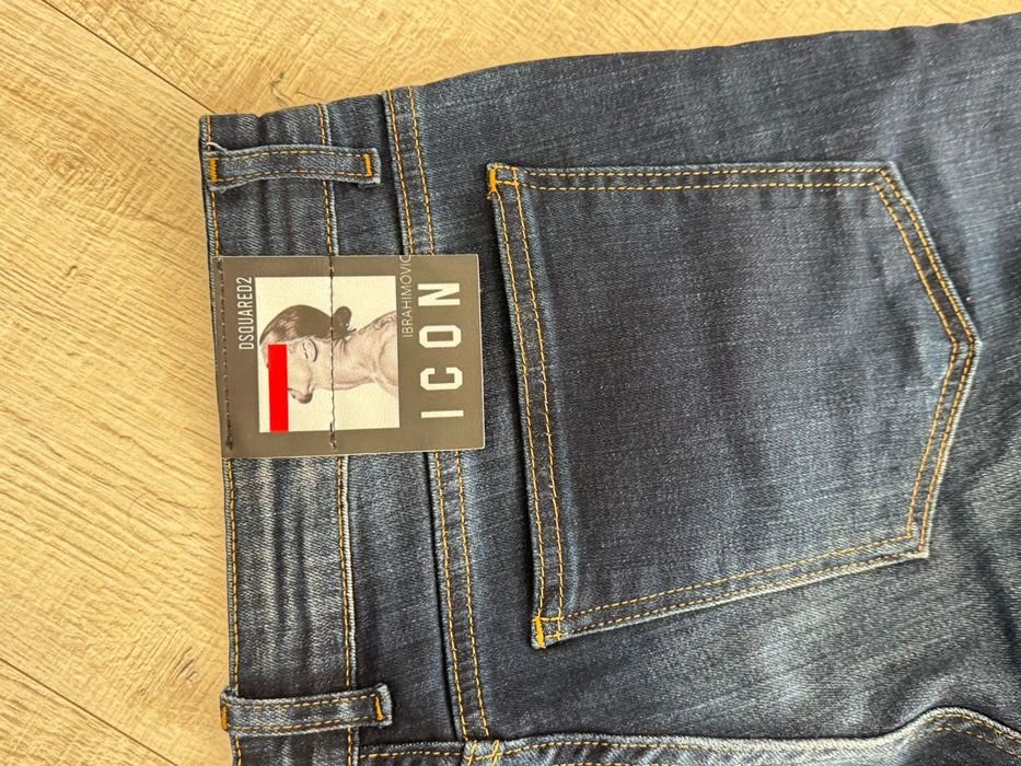 Herren Dsquared2 Jeans Marineblau Denim 34
