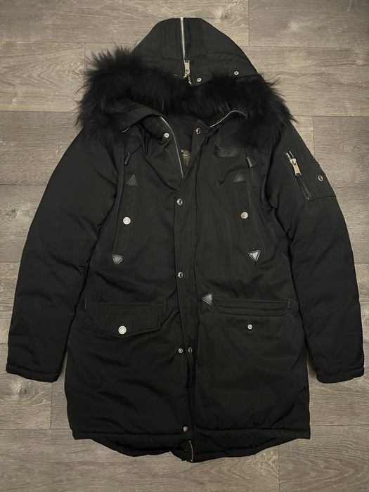 Herren Dsquared2 Parka Schwarz Unbekannt 50