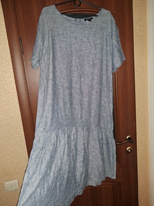 Femme Robe Grande Taille Lin