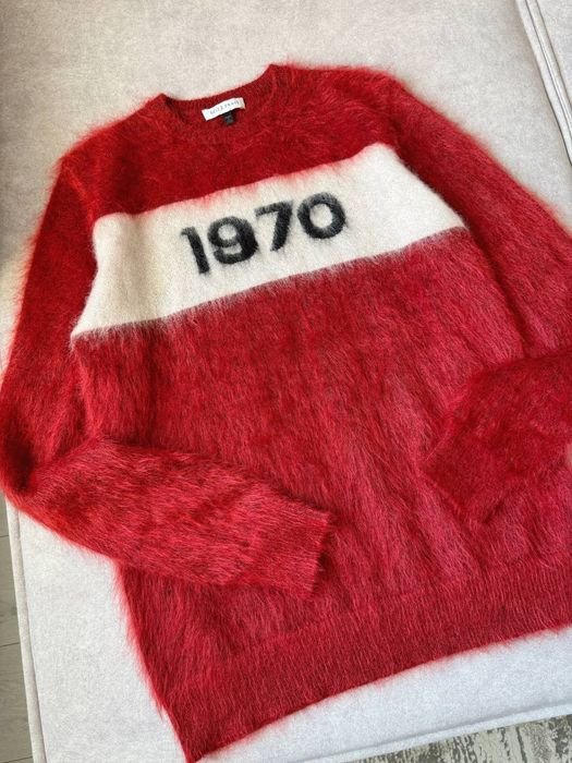 Femme Bella Freud Pull Rouge Laine 40