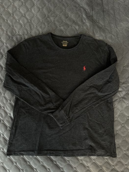 Мужской Ralph Lauren Светр Серый Бавовна 40