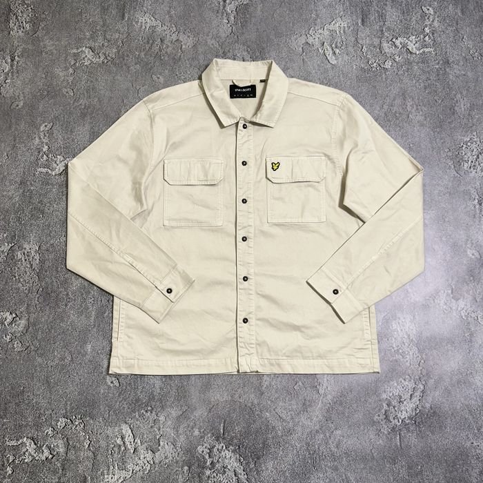 Homme Lyle&Scott Veste Beige Coton 42