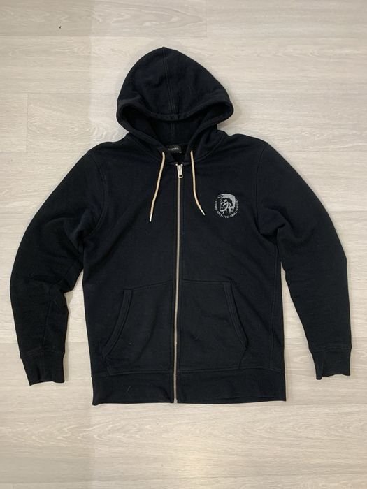 Men Diesel Zip Hoodie M