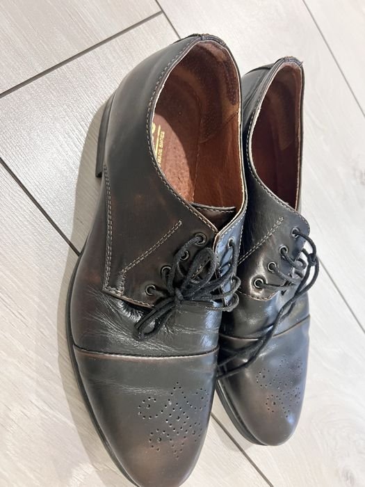 Uomo Tacchi Marrone Pelle 42