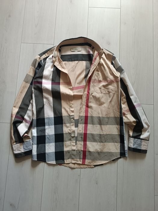 Homme Burberry Chemise Multicolore 36