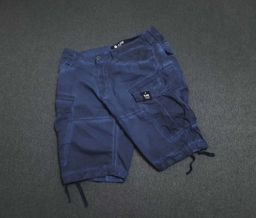 Мужской G-Star Raw Шорты Тёмно-синий 34