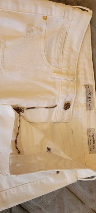 Donna Guess Jeans Bianco 26