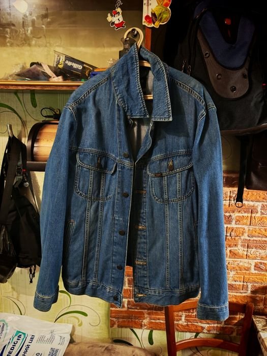 Men Lee Denim Jacket Navy 40