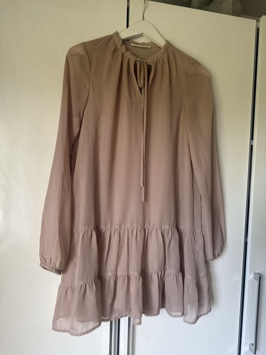 Women Dress Beige 38