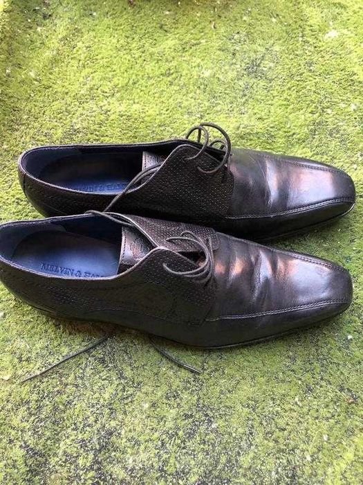 Uomo Melvin Hamilton Tacchi Nero Pelle 41
