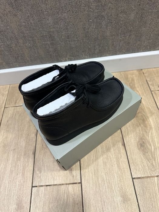 Homme Clarks Talons Noir Cuir 40