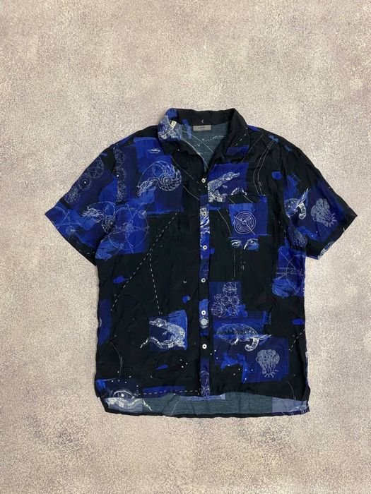 Homme Lanvin Chemise Bleu Marine 38