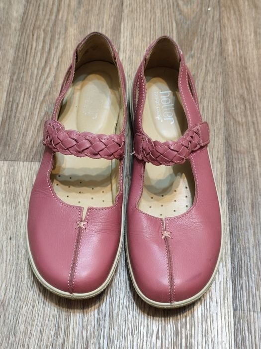 Donna Hotter Tacchi Rosa Pelle 40