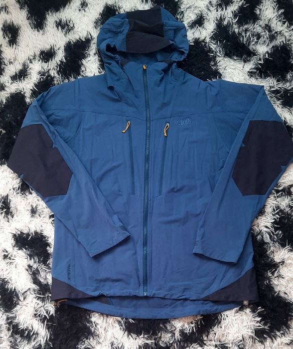 Men Rab Softshell Jacket Navy 44