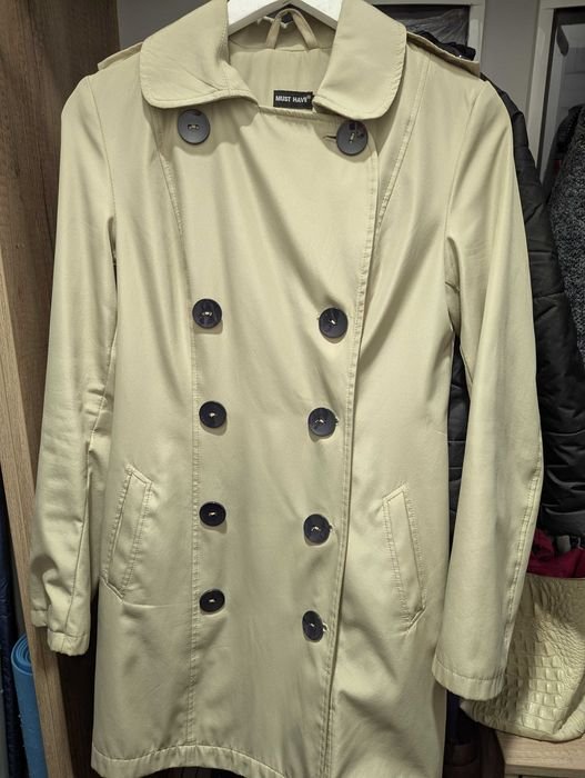 Women Must Have Trench Beige Cotton 36
