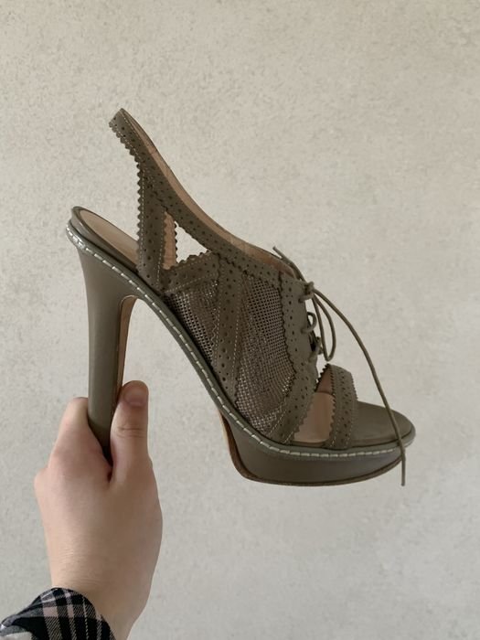 Женские Versace Туфли Хаки 36.5