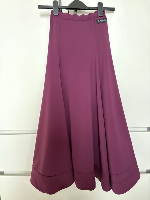Women Star Style Skirt Purple XS