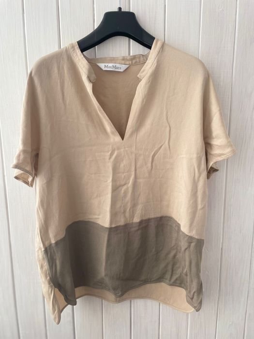 Женская Max Mara Блуза Бежевый 36
