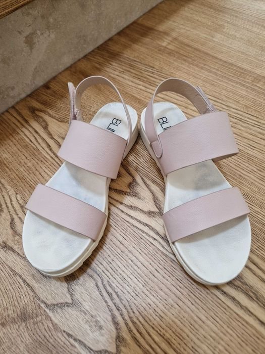 Women Blink Heels Beige Faux Leather 37