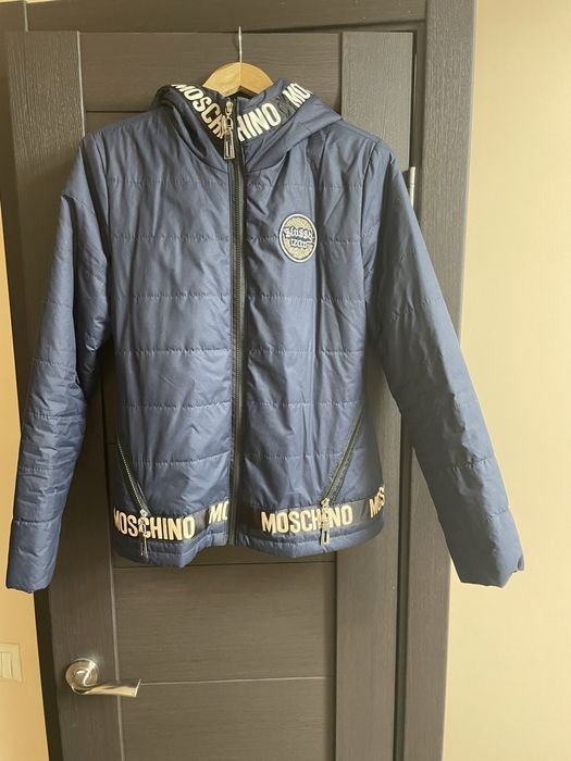 Women Spring Jacket Blue 40