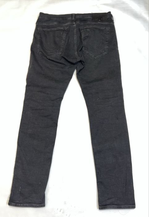 Herren True Religion Jeans Schwarz Denim 34